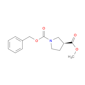 313706-14-8 (S)-1-Benzyl 3-Methyl pyrrolidine-1,3-dicarboxylate