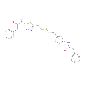 314045-39-1 Bis-2-(5-phenylacetamido-1,3,4-thiadiazol-2-yl)ethyl sulfide