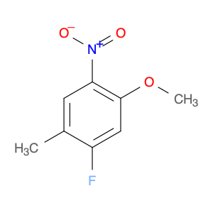 Benzene, 1-fluoro-5-methoxy-2-methyl-4-nitro- (9CI)