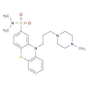 316-81-4 10H-Phenothiazine-2-sulfonamide,N,N-dimethyl-10-[3-(4-methyl-1-piperazinyl)propyl]-