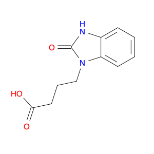 3273-68-5 4-(2-Oxo-2,3-dihydro-1H-benzo[d]imidazol-1-yl)butanoic acid