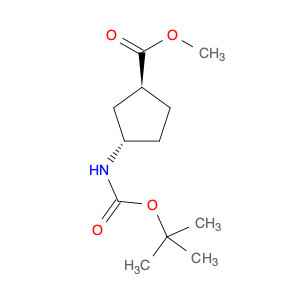 329910-39-6 Cyclopentanecarboxylic acid, 3-[[(1,1-dimethylethoxy)carbonyl]amino]-,methyl ester, (1S,3S)-