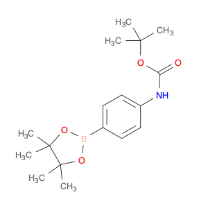 330793-01-6 tert-butyl N-[4-(4,4,5,5-tetramethyl-1,3,2-dioxaborolan-2-yl)phenyl]carbamate