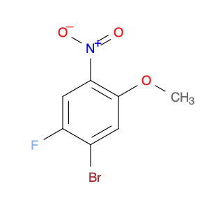 1-Bromo-2-fluoro-5-methoxy-4-nitrobenzene