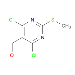 33097-11-9 4,6-Dichloro-2-(methylthio)pyrimidine-5-carbaldehyde