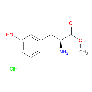 34260-72-5 (S)-Methyl 2-amino-3-(3-hydroxyphenyl)propanoate hydrochloride