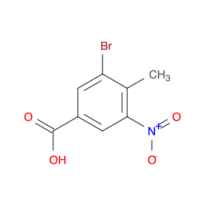 34545-20-5 3-bromo-4-methyl-5-nitro-benzoic acid