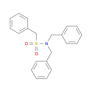 Benzenemethanesulfonamide, N,N-bis(phenylmethyl)-