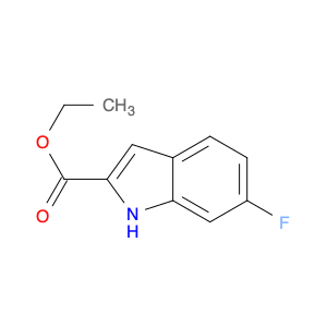 348-37-8 1H-Indole-2-carboxylic acid, 6-fluoro-, ethyl ester