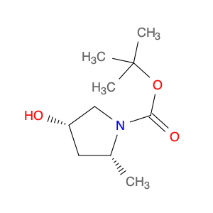 348165-62-8 (2R, 4S)-4-Hydroxy-2-methyl-pyrrolidine-1-carboxylic acid tert-butyl ester