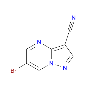 352637-44-6 6-BROMO-PYRAZOLO[1,5-A]PYRIMIDINE-3-CARBONITRILE