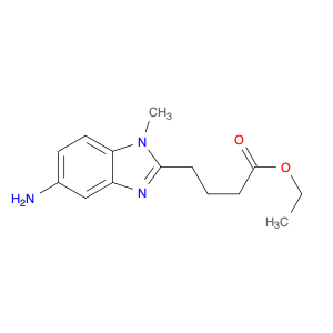 3543-73-5 1-Methyl-5-amino-1H-benzimidazole-2-butanoic acid ethyl ester