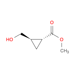 Cyclopropanecarboxylic acid, 2-(hydroxymethyl)-, methyl ester,(1R,2R)-rel-