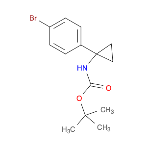 360773-84-8 t-Butyl 1-(4-bromophenyl)cyclopropylcarbamate