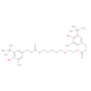 36443-68-2 Benzenepropanoic acid, 3-(1,1-dimethylethyl)-4-hydroxy-5-methyl-,1,2-ethanediylbis(oxy-2,1-ethanediyl) ester