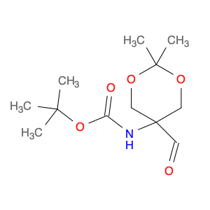 364631-73-2 tert-Butyl (5-forMyl-2,2-diMethyl-1,3-dioxan-5-yl)carbaMate