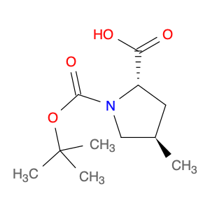 (2S,4R)-N-Boc-4-methylpyrrolidine-2-carboxylic acid