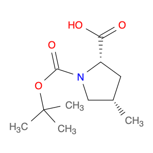 (2S,4S)-1-(tert-Butoxycarbonyl)-4-methylpyrrolidine-2-carboxylic acid