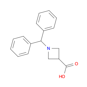 1-Benzhydrylazetidine-3-carboxylic acid