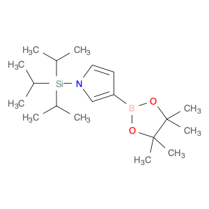 365564-11-0 3-(4,4,5,5-Tetramethyl-1,3,2-dioxaborolan-2-yl)-1-[tris(1-methylethyl)silyl]-1H-pyrrole