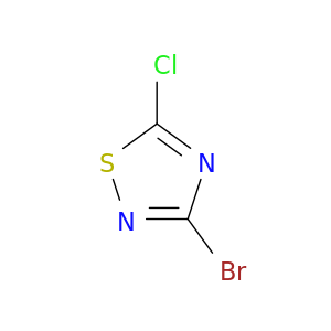 3-Bromo-5-chloro-1,2,4-thiadiazole