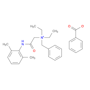 Benzenemethanaminium,N-[2-[(2,6-dimethylphenyl)amino]-2-oxoethyl]-N,N-diethyl-, benzoate