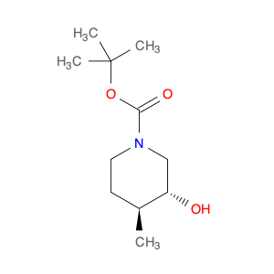 374794-75-9 tert-butyl (3R,4S)-rel-3-hydroxy-4-methylpiperidine-1-carboxylate