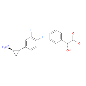 376608-71-8 (1R,2S)-2-(3,4-Difluorophenyl)cyclopropanaminium (2R)-hydroxy(phenyl)ethanoate