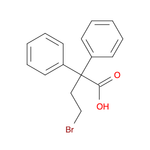 37742-98-6 Benzeneacetic acid, a-(2-bromoethyl)-a-phenyl-