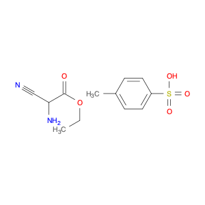 37842-58-3 ethyl 2-amino-2-cyanoacetate. PTSA