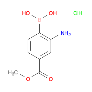 380430-55-7 Benzoicacid, 3-amino-4-borono-, 1-methyl ester, hydrochloride (1:1)