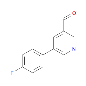 381684-96-4 5-(4-FLUOROPHENYL)-PYRIDINE-3-CARBOXALDEHYDE