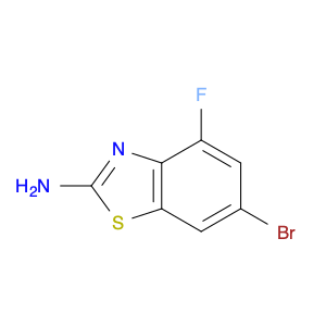 383131-45-1 2-Amino-6-bromo-4-fluorobenzothiazole