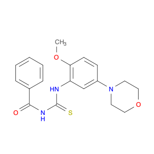 383870-86-8 N-(2-Methoxy-5-MorpholinophenylcarbaMothioyl)benzaMide