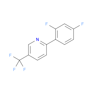 387827-64-7 2-(2,4-Difluorophenyl)-5-(trifluoromethyl)pyridine