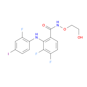 391209-55-5 3,4-Difluoro-2-[(2-fluoro-4-iodophenyl)amino]-N-(2-hydroxyethoxy)benzamide