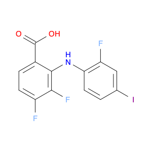 391211-97-5 2-(N-2''-FLURO-4''-IODOPHENYL)AMINO-3,4-DIFLUORO BENZOIC ACID