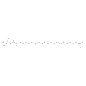 391684-36-9 Boc-NH-PEG(5)-COOH(22atoMs)