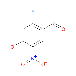 394-34-3 2-Fluoro-4-hydroxy-5-nitrobenzaldehyde