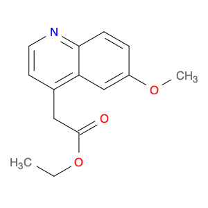 394223-34-8 4-Quinolineacetic acid, 6-methoxy-, ethyl ester