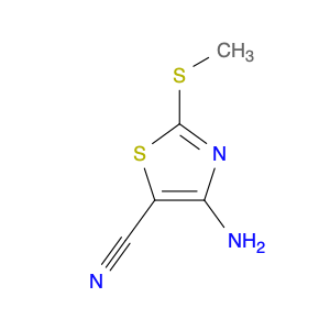 39736-28-2 4-AMINO-2-METHYLTHIOTHIAZOLE-5-CARBONITRILE