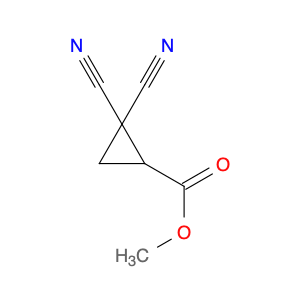 Cyclopropanecarboxylic acid, 2,2-dicyano-, methyl ester (9CI)