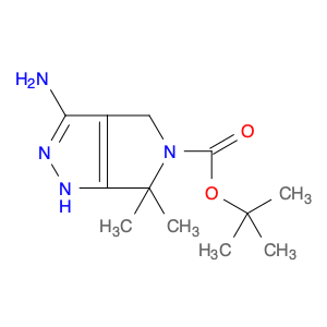 398491-61-7 tert-Butyl 3-amino-6,6-dimethylpyrrolo[3,4-c]pyrazole-5(1H,4H,6H)-carboxylate