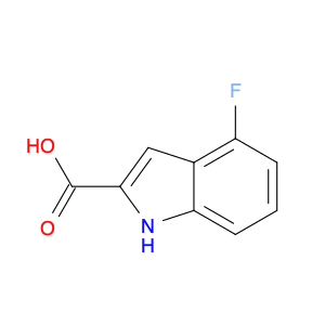 1H-Indole-2-carboxylic acid, 4-fluoro-