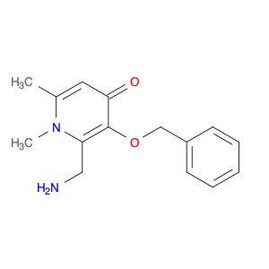 401792-02-7 4(1H)-Pyridinone, 2-(aminomethyl)-1,6-dimethyl-3-(phenylmethoxy)-