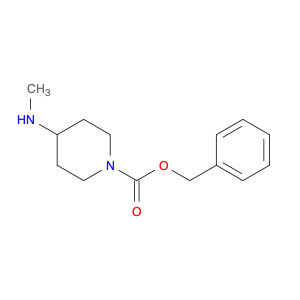 1-Piperidinecarboxylic acid, 4-(methylamino)-, phenylmethyl ester