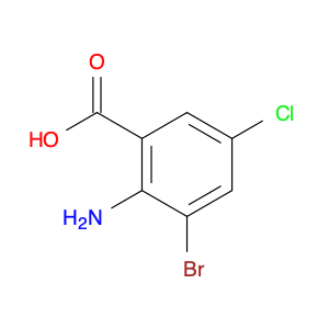 41198-02-1 Benzoic acid, 2-aMino-3-broMo-5-chloro-