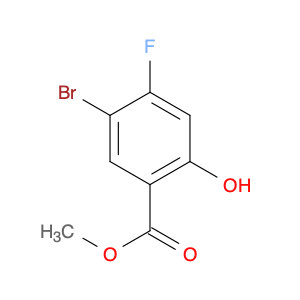 4133-72-6 5-BroMo-4-fluoro-2-hydroxy-benzoic acid Methyl ester