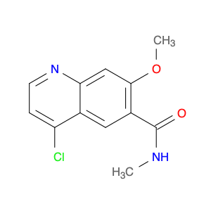 417723-63-8 4-chloro-7-methoxy-N-methylquinoline-6-carboxamide