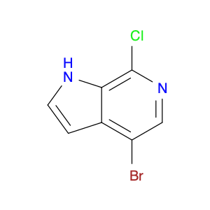 425380-38-7 4-Bromo-7-chloro-1H-pyrrolo[2,3-c]pyridine